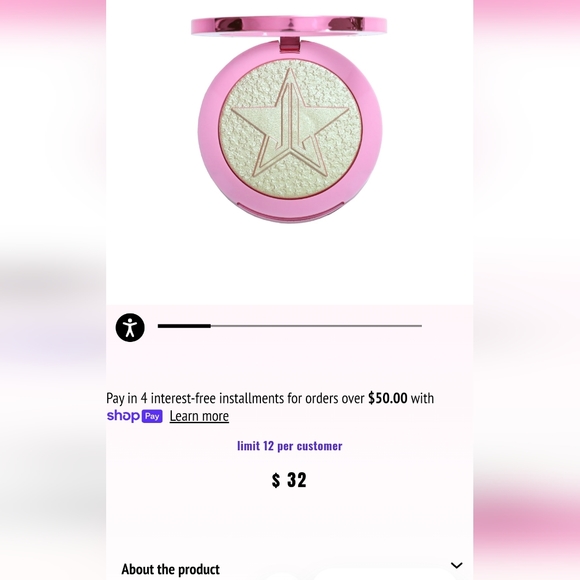 Jeffree Star Supreme Frost Candy Apple Drip NEW - Picture 4 of 4